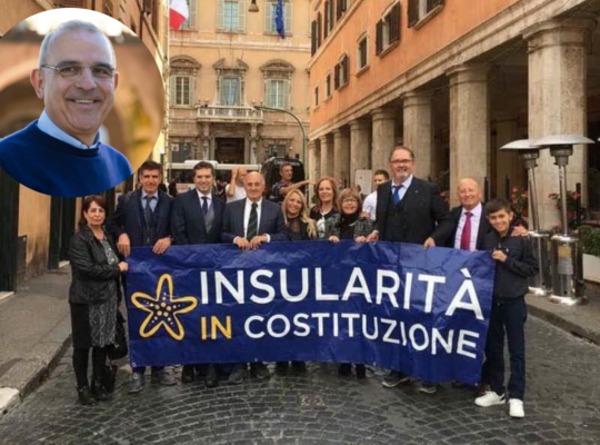 Insularità in costituzione manifestazione a Roma
